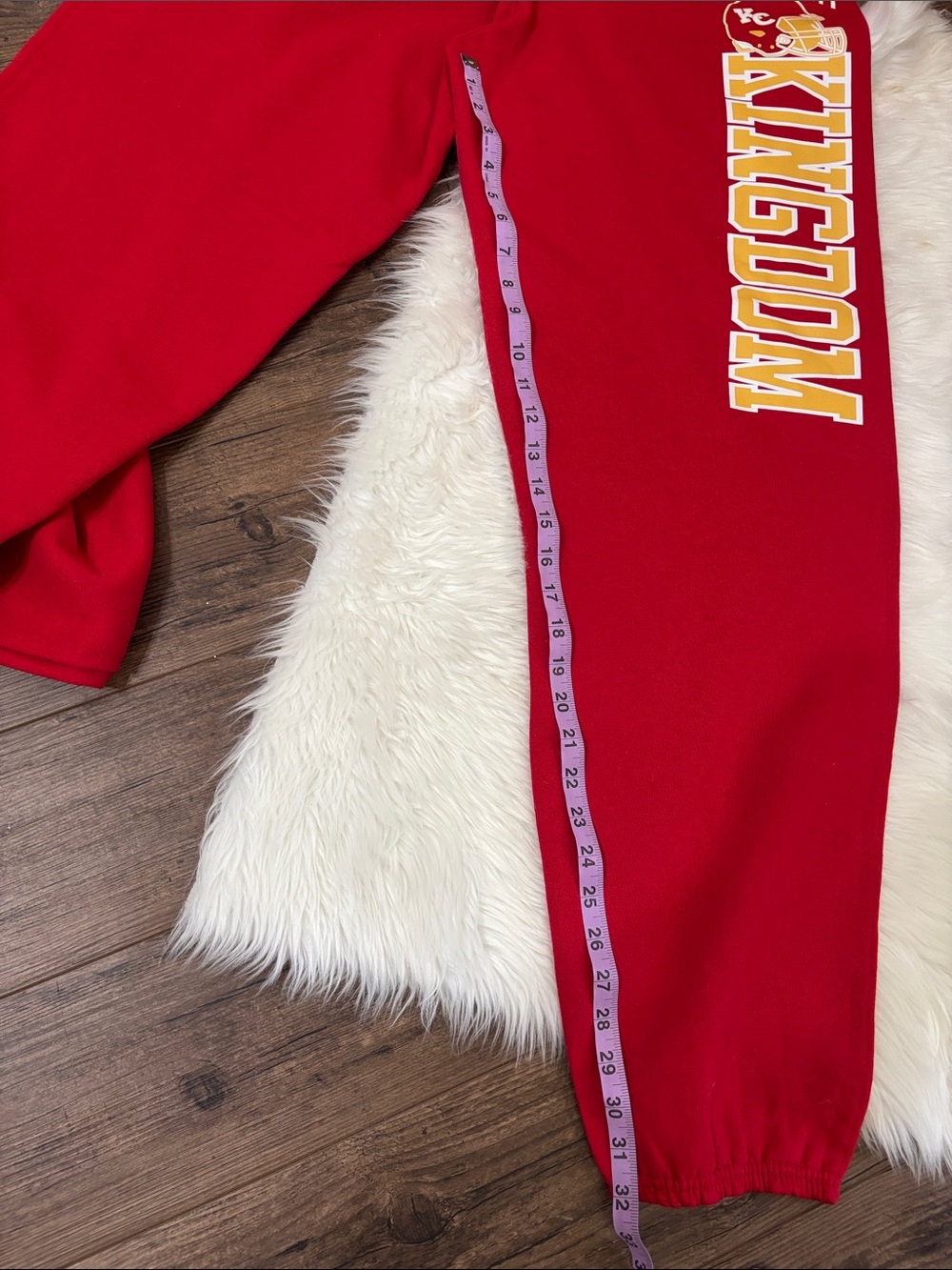 Kansas City Chiefs Red Sweatpants - Picture 4 of 4